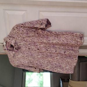 Men's Paisley Button Up